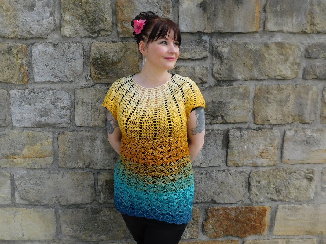 Tunika SCHNULLERBACKE Häkelanleitung - Bild 3