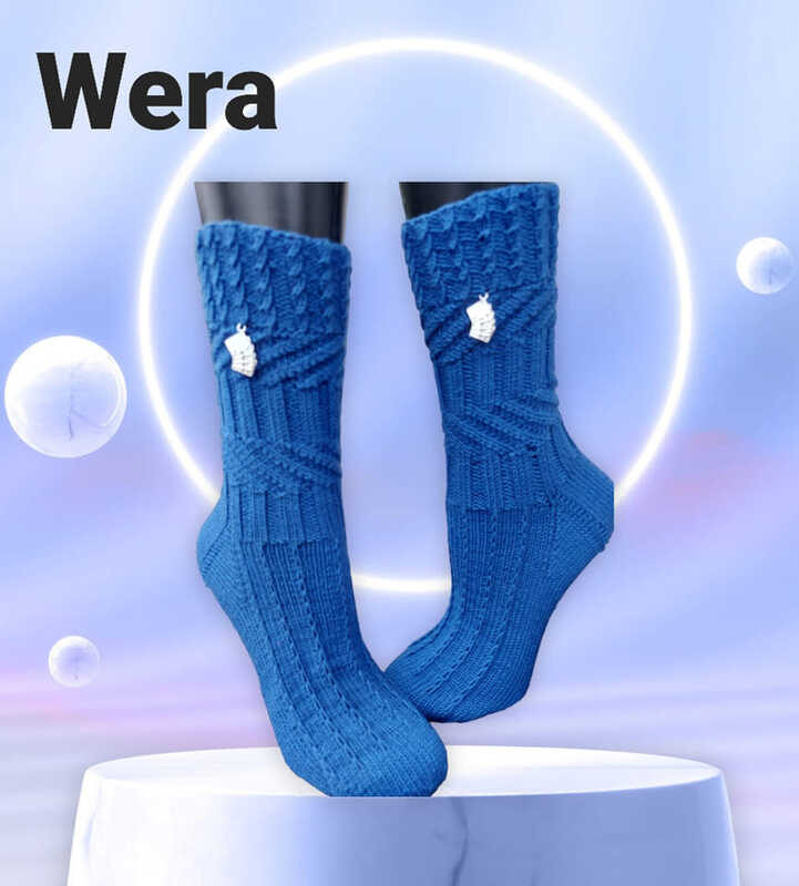 Sockenstrickanleitung -- Wera --