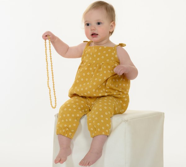 Nele Baby & Toddler Jumpsuit Sewing Pattern PDF | Romper 0m–4y