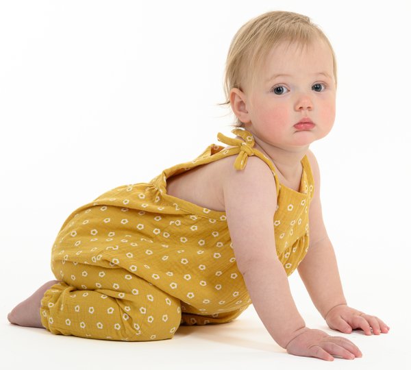 Nele Baby & Toddler Jumpsuit Sewing Pattern PDF | Romper 0m–4y