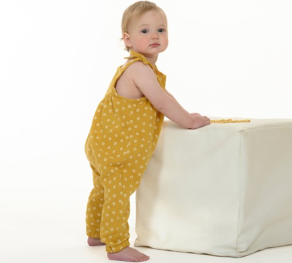 Nele Baby & Toddler Jumpsuit Sewing Pattern PDF | Romper 0m–4y