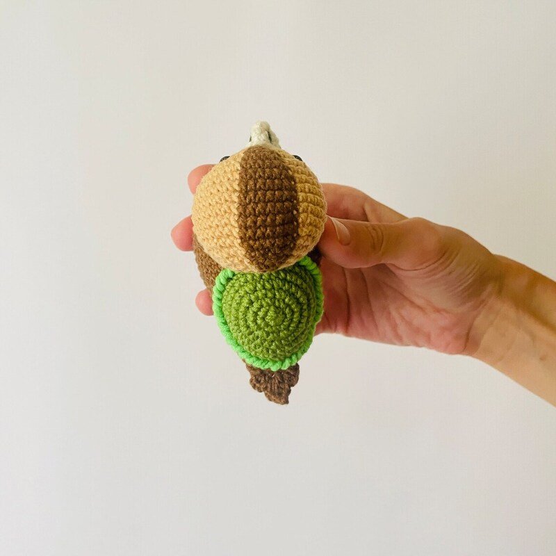 Turtle Duck, amigurumi duck, easy pattern, duck crochet - Image 2