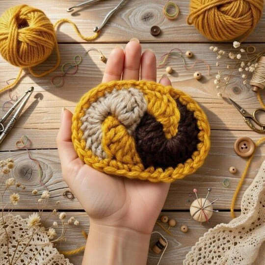 Häkel Haarspange PDF + Video (Englisch) – nontycrochet