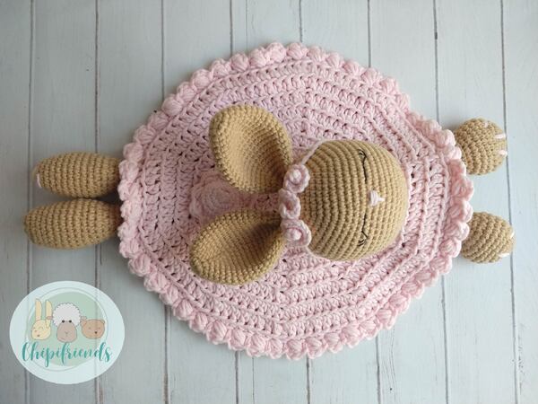 Häkelanleitung, Kuscheldecke Haschen