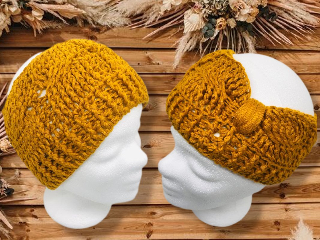 Autumn Braids Serie - Häkelanleitungen für Loop/Mütze/Stirnband - Bild 4