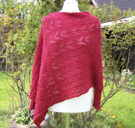 Strickanleitung für Poncho 