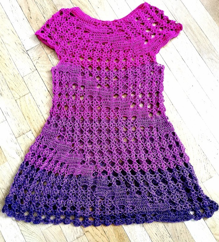 Tunika/Kleid Trenzada, Häkelanleitung - Bild 4