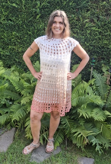 Shirt/Tunika/Kleid Trenzada, Häkelanleitung