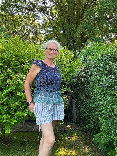 Shirt/Tunika/Kleid Trenzada, Häkelanleitung