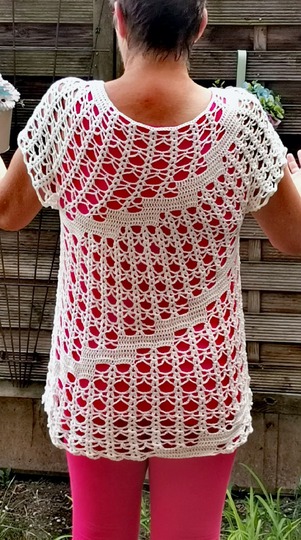 Shirt/Tunika/Kleid Trenzada, Häkelanleitung