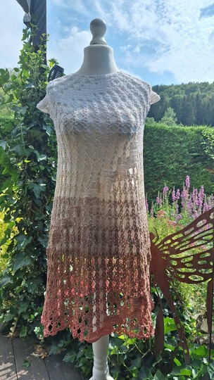 Shirt/Tunika/Kleid Trenzada, Häkelanleitung