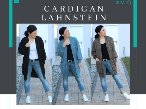 Ebook Cardigan LAHNSTEIN Gr. 32-56