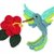 Hummingbird crochet pattern applique