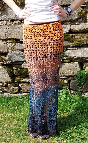 Rock "spring" Häkelanleitung