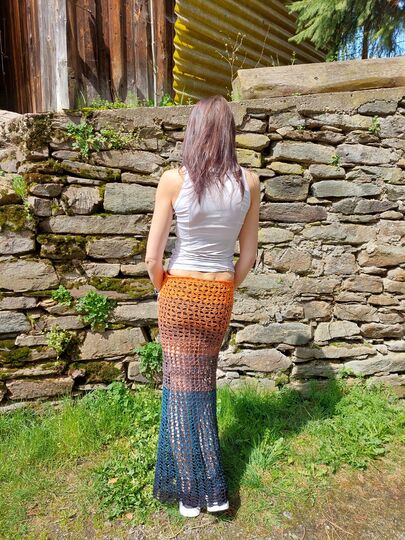 Rock "spring" Häkelanleitung