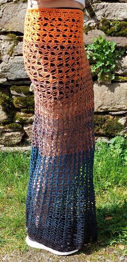 Rock "spring" Häkelanleitung