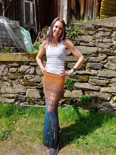 Rock "spring" Häkelanleitung