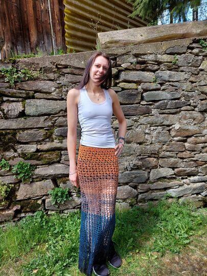 Rock "spring" Häkelanleitung