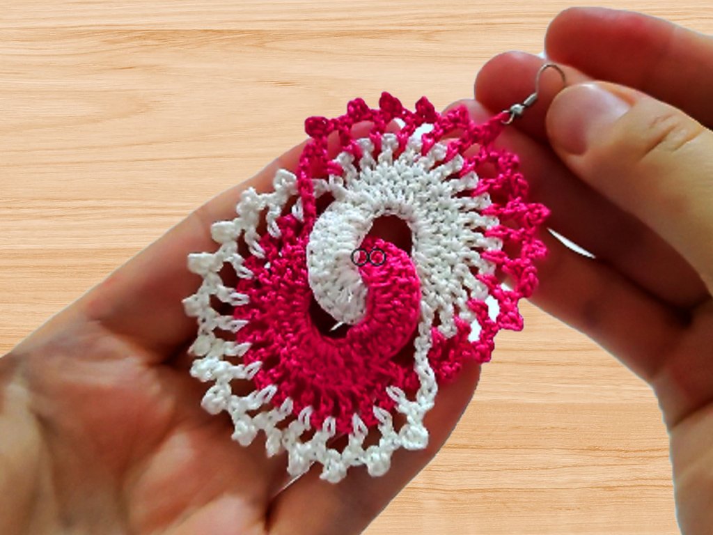 A Crochet earrings PDF pattern - Image 2