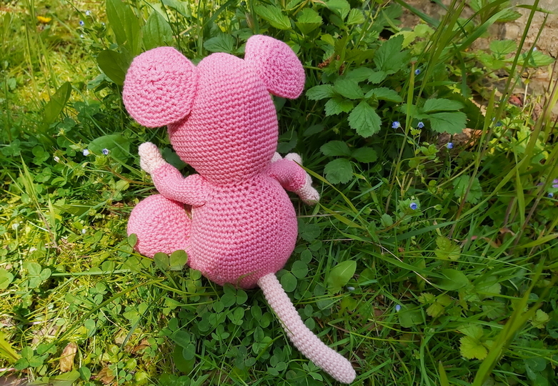 Die freche Maus - Häkelanleitung - Amigurumi