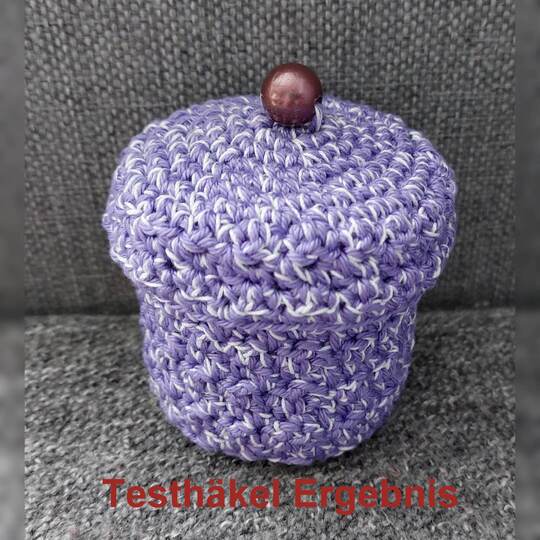 Körbchen/ Dosen häkeln - mit Deckel - Häkelanleitung PDF
