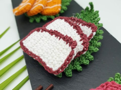 Sashimi Sushi Crochet Pattern PDF