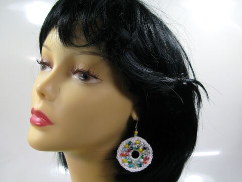 Ohrringe Sommerzeit Häkelanleitung