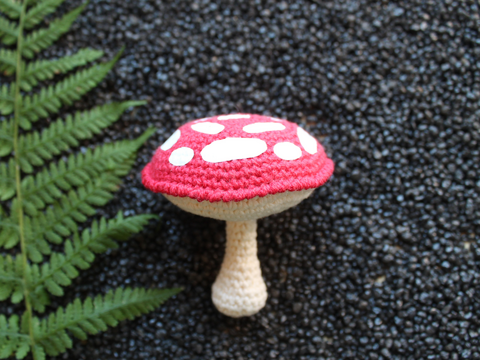 Fliegenpilz Häkelanleitung