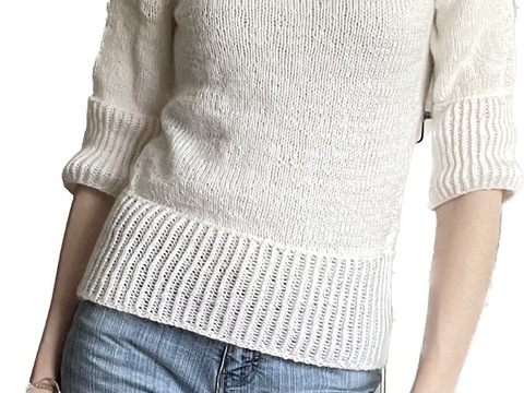 3/4 Pulli "Becka" in RVO Anfängertaugliche Anleitung