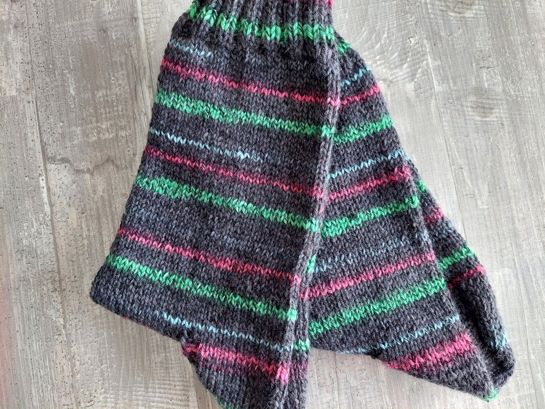 Strickanleitung für Herrensocken Größe 46/47! - Bild 8