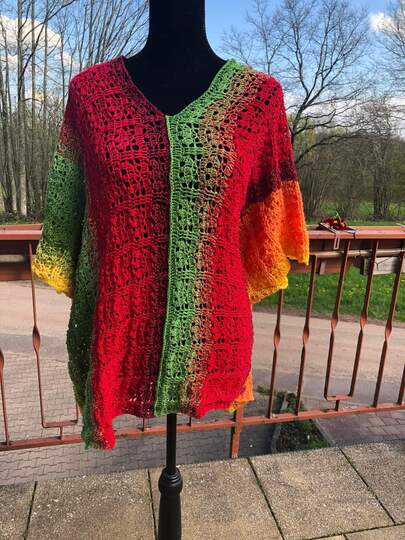 Häkelanleitung Strandtunika Glossy