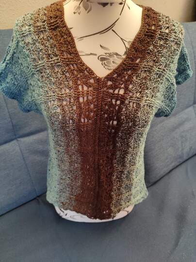 Häkelanleitung Strandtunika Glossy