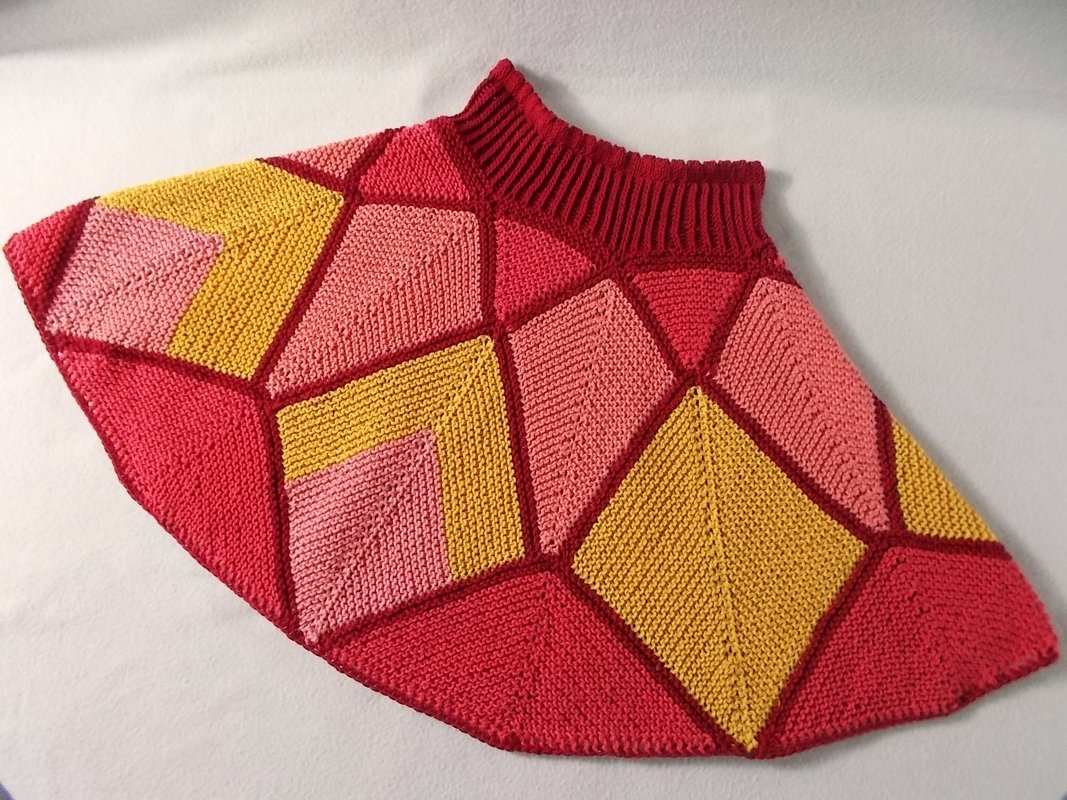 Patchwork-Rock für Kleinkinder - Strickanleitung - Bild 5