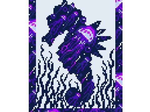 Häkelmuster * SEEPFERDCHEN SILHOUETTE * Grafik für Fm Decke