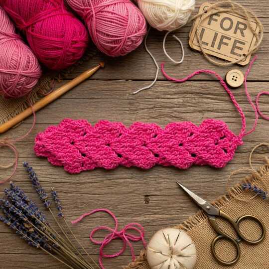Crochet Heart Bookmark PDF + Video Tutorial (English Only)