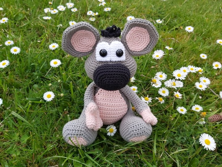 Mäusebande Set Häkelanleitungen - Drei Anleitungen ein Preis