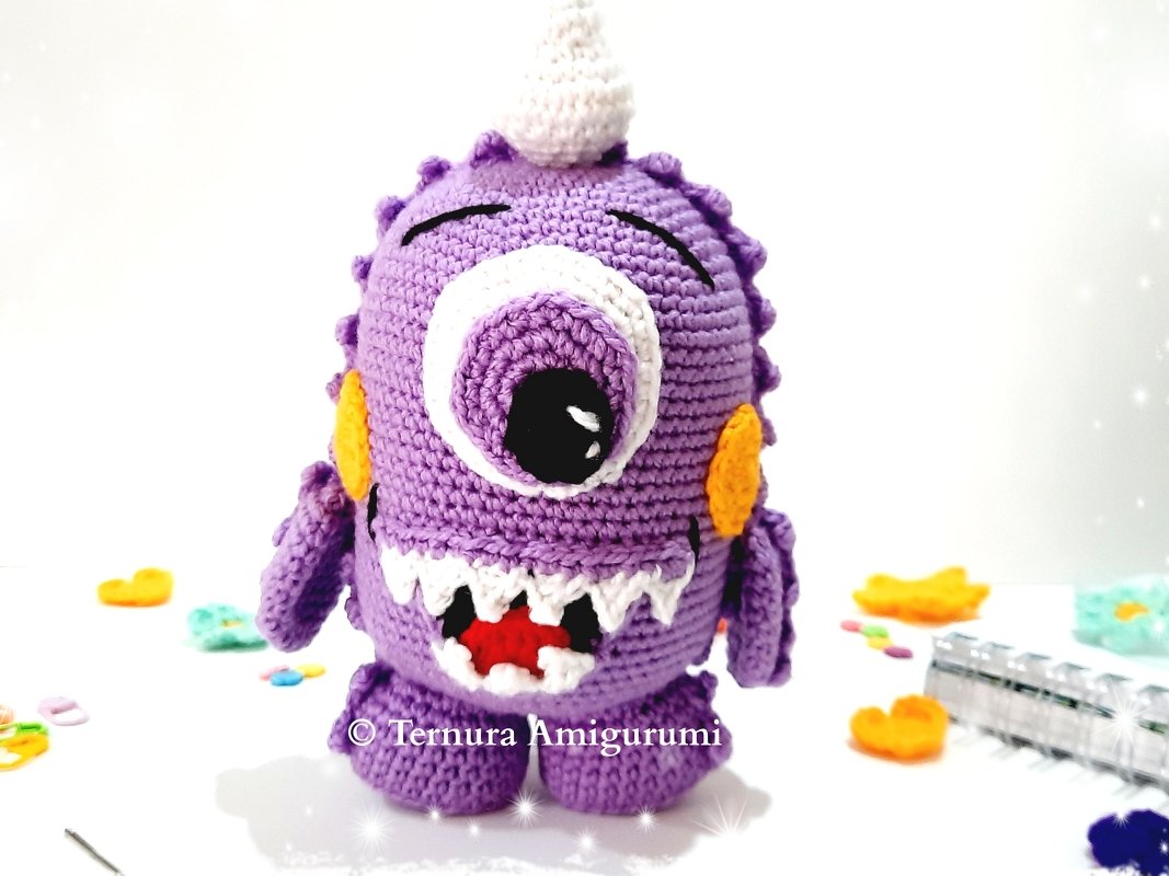 Mau, the Monster Crochet Pattern
