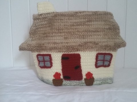 Häkelanleitung Mellies Cottage Kannenwärmer