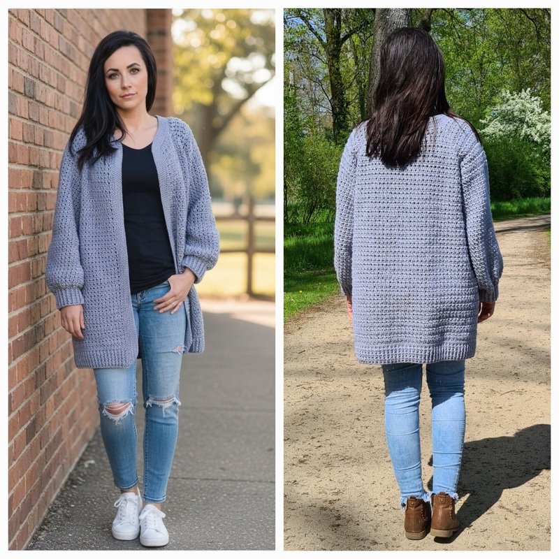 PDF Häkelanleitung Cardigan "Shade"