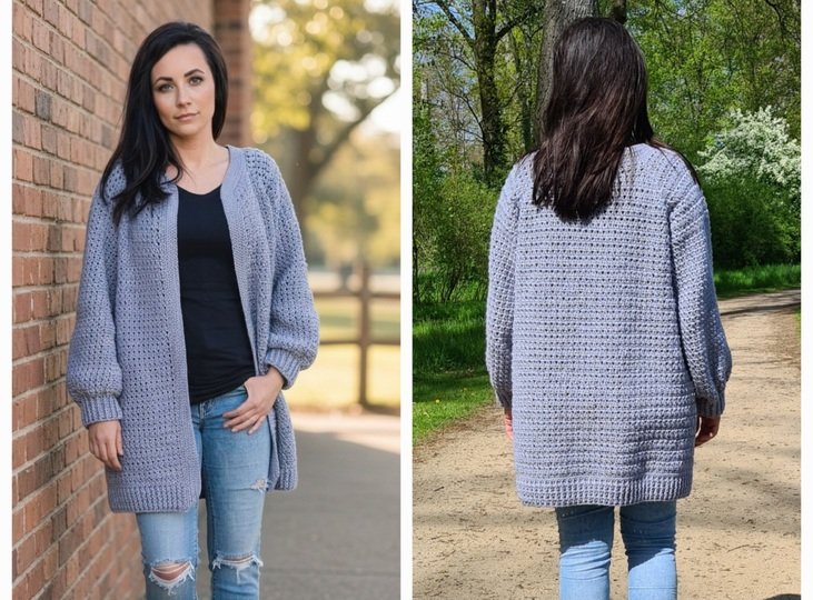 PDF Häkelanleitung Cardigan "Shade"