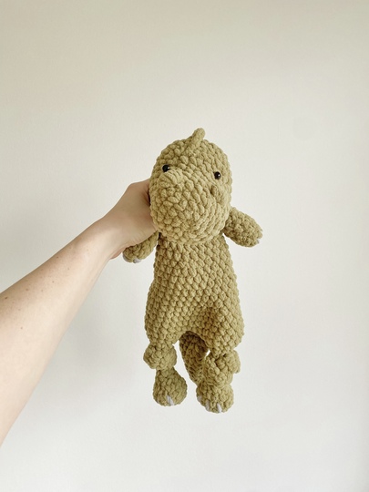 Häkelanleitung: Dino T-Rex