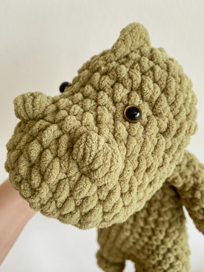 Häkelanleitung: Dino T-Rex