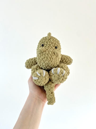 Häkelanleitung: Dino T-Rex