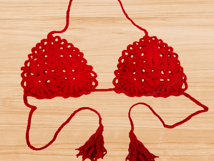 Häkel-BH / Crop Top PDF Muster + Video (nur Englisch) – nontycrochet