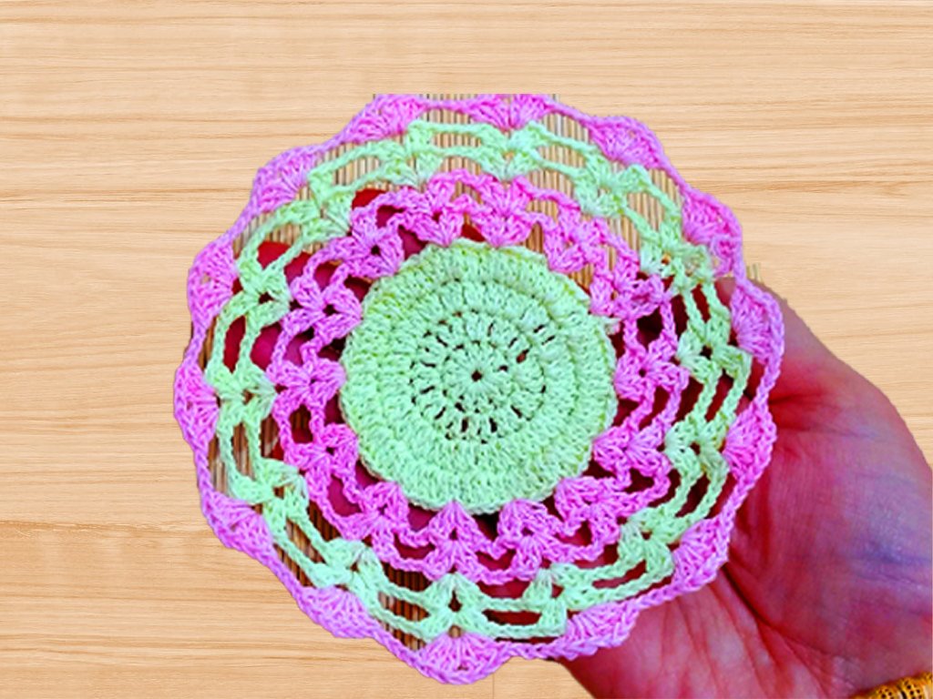 A Crochet Coaster PDF Pattern - Image 4