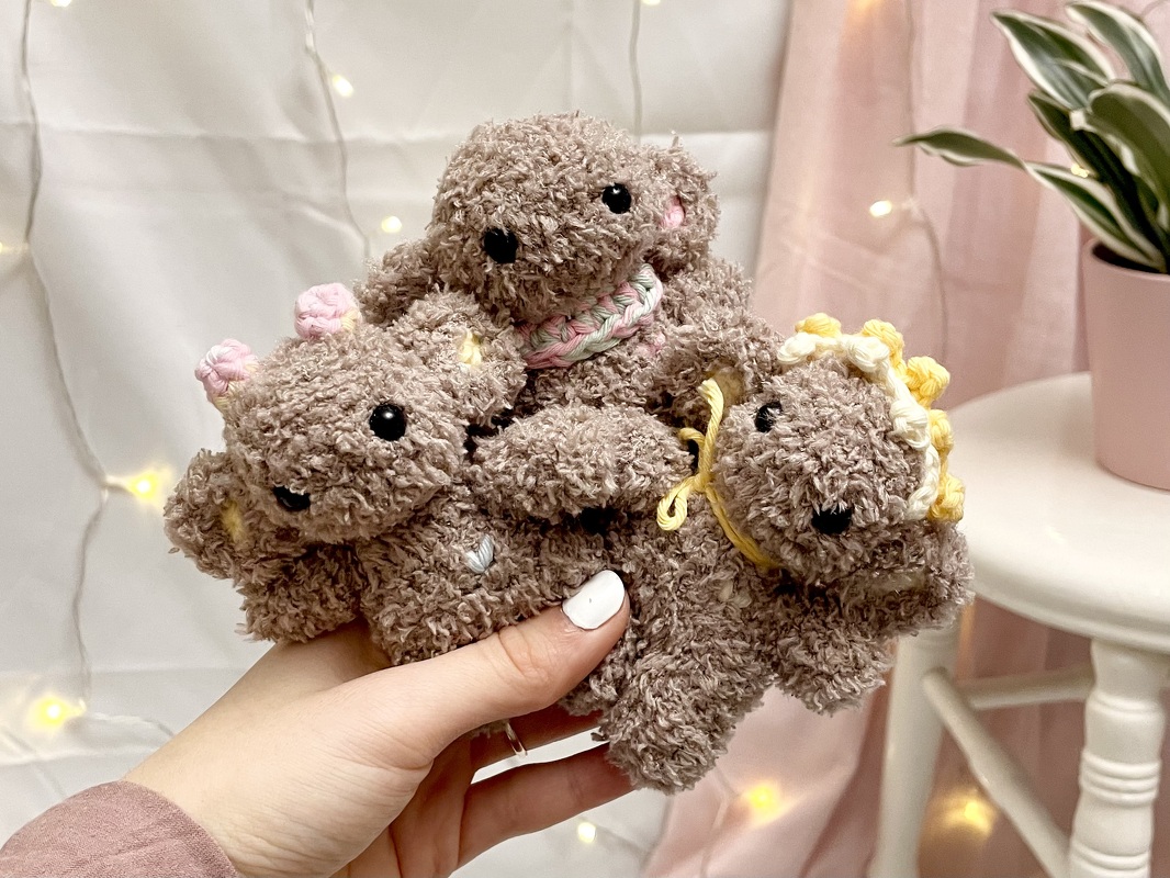 Crochet Pattern Fluffy Monster | Cute Amigurumi - Image 3