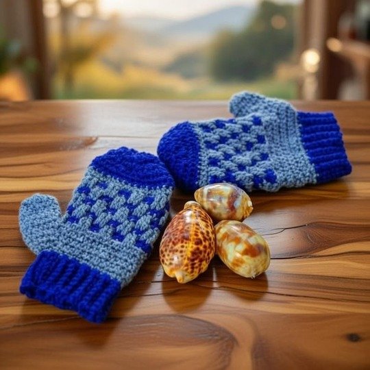 Crochet Women’s Mitten Pattern – PDF