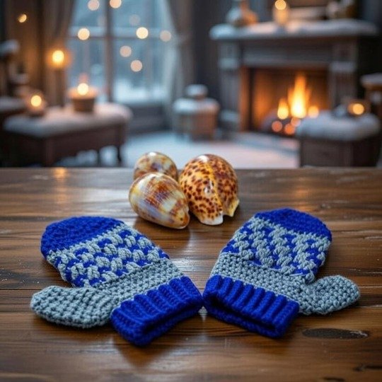 Crochet Women’s Mitten Pattern – PDF