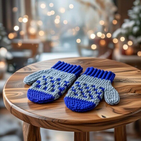 Crochet Women’s Mitten Pattern – PDF