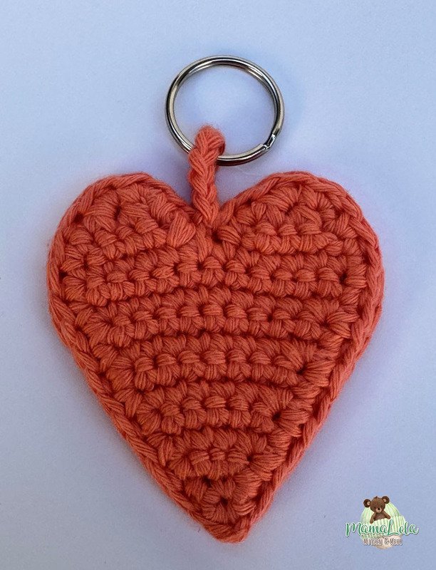 Herzanhänger-Deko - Häkelanleitung - Bild 5